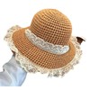 草编空顶遮阳帽，炎炎夏日的防护利器，时尚轻盈，自由搭配，护您远离紫外线侵袭。 商品缩略图4