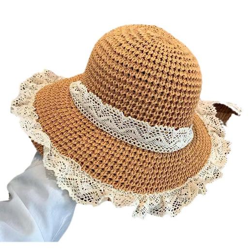 草编空顶遮阳帽，炎炎夏日的防护利器，时尚轻盈，自由搭配，护您远离紫外线侵袭。 商品图4