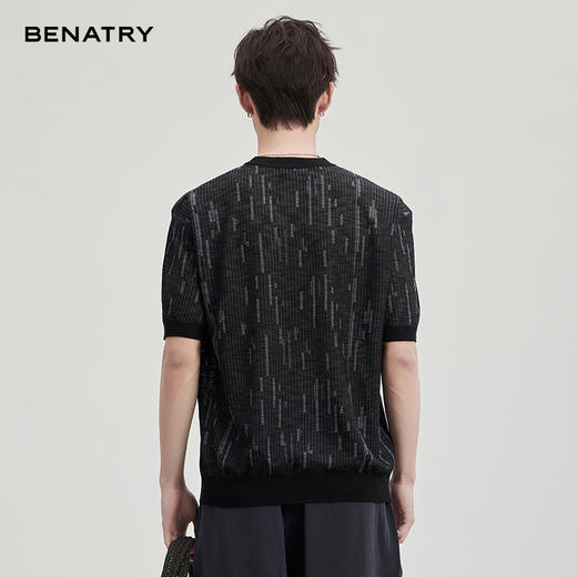 贝纳川竹节麻短袖T恤ECF127003 商品图3