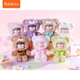 若来 囡茜毛绒一代 巧克力缤纷小熊盲盒随机发一款RULCMNAXX