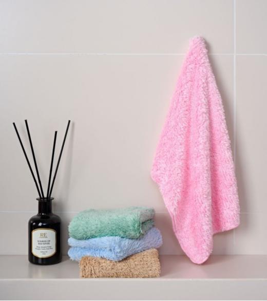 ✨【 微丝开纤纱美容方巾（3条装）】 ‼️台湾进口，微丝开纱材质，1732根多层次开纤纱😮，改写肌肤触觉史✨ 一条毛巾=纳米级肌肤❗️❗️  商品图4