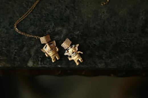 中国小金人｜挂坠胸针两用款 商品图1