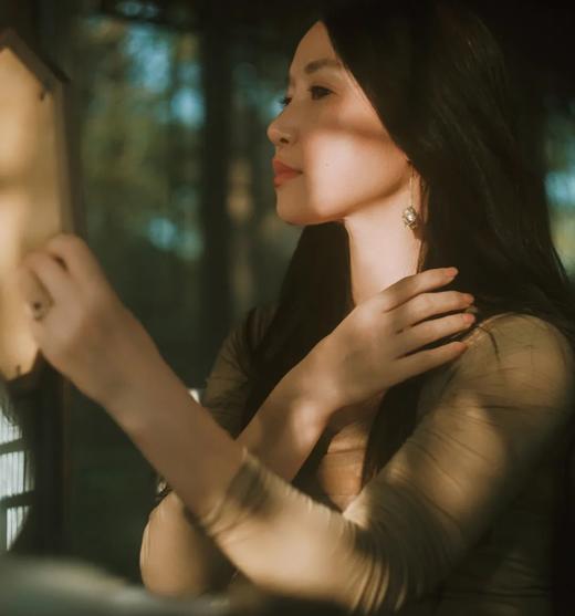 我最爱的，手工感和不完美 ｜ 黄金璎珞网海珠耳环 商品图8