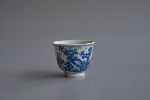 守艺 · 青花洞石花卉纹杯 柴窑 商品图2