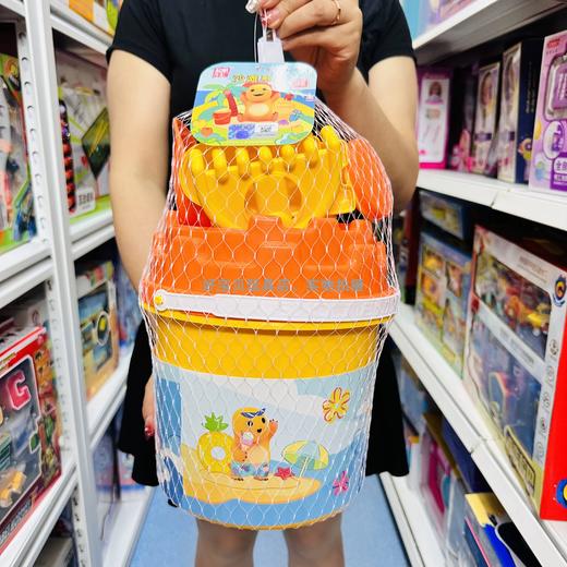 夏季沙滩男孩女孩玩具奶龙沙滩桶套装 商品图4