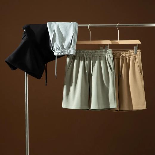 基础款休闲7英寸男士夏季针织毛圈篮球短裤五分裤 商品图0