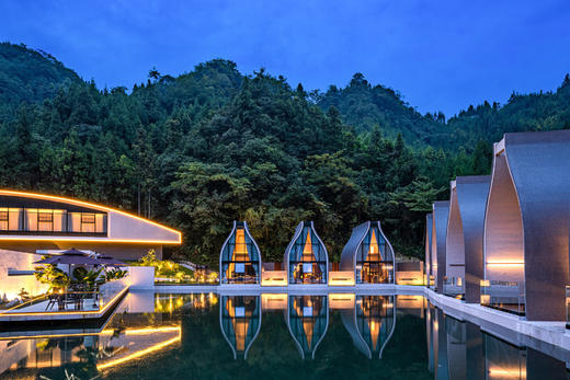 【绵阳-551号院】单房预定，蝴蝶谷夏日避暑玩水，钓鱼、机麻休闲、团建会议，温泉泡汤，近罗浮山 wsq 商品图0