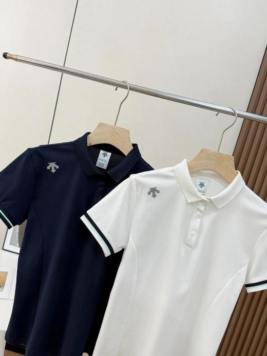 迪桑特高尔夫FIELD系列春夏款女士防晒修身短袖POLO衫 商品图5
