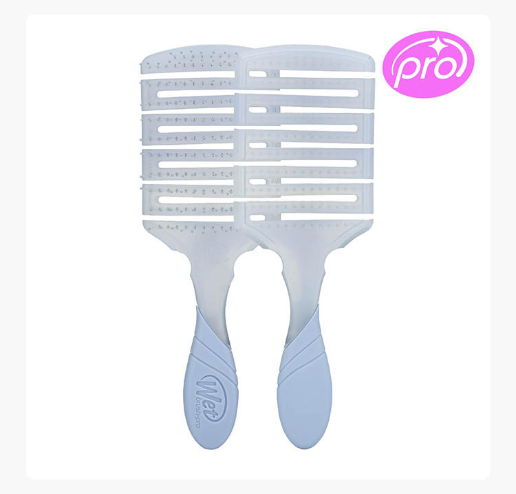 美国WetBrush 镂空宽板梳Pro款，干湿两用、柔韧速干家用梳子