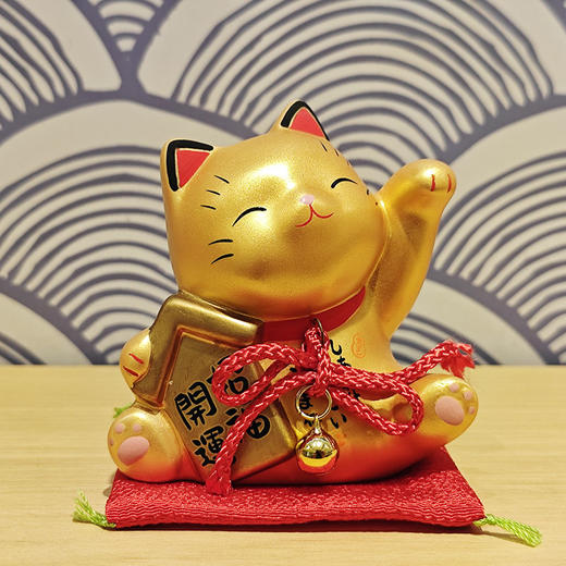 【旬彩】 日本进口药师窑招财猫摆件 商品图0