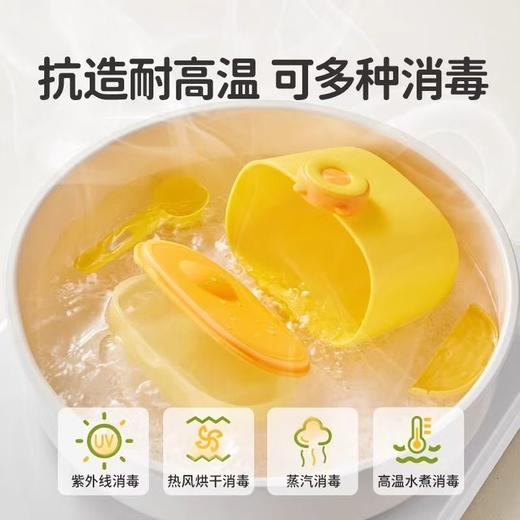 小熊婴儿奶粉盒便携外出辅食米粉盒密封罐防潮储存罐奶粉分装盒 商品图1