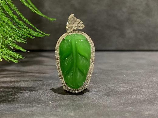 【御珠宫坊】金镶碧玉吊坠 商品图1