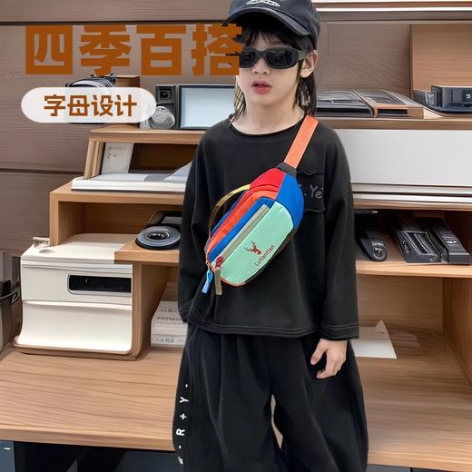 2025炙热春夏，儿童包包新款，撞色时尚斜挎包，爆款即热卖！ 商品图1