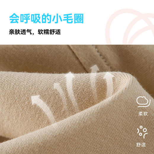 【透气速干】棉花堂2025年夏款C.T英文印花童装针织五分裤F251187 商品图2