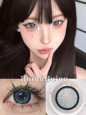 <月抛大直径>KIKICON-魔力坦桑 蓝-14.5mm【月抛 0-1000度 含525/575】