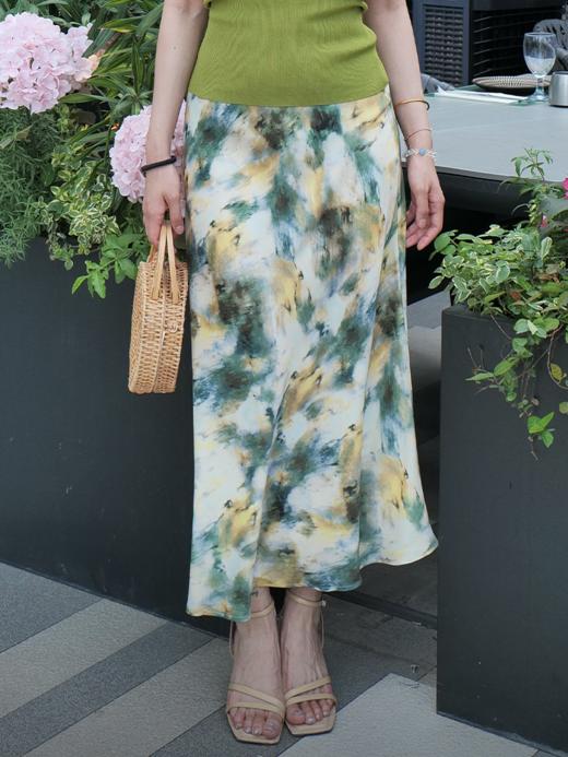 印花迷笛半裙FCF1SKT092 商品图1