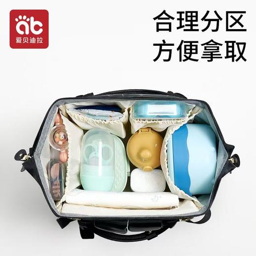 妈咪包大容量特大号多功能宝宝出门便携包双肩包母婴包妈妈外出包 商品图6