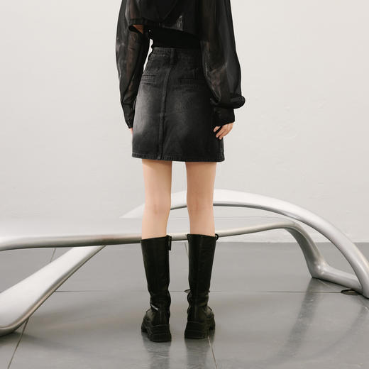 【商场同款】麦檬夏牛仔短裙4F4240831Q 商品图4