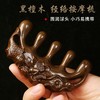檀木宽齿荷花鱼按摩梳脱发养护经络调理加厚不脱发头皮疏通 商品缩略图4