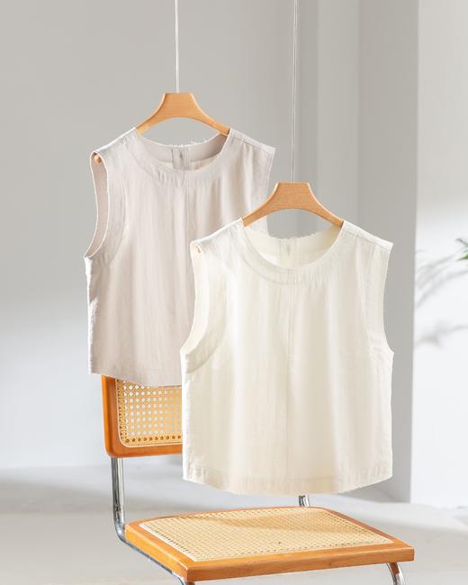 2025新款简约大方后门中马甲18115 商品图2