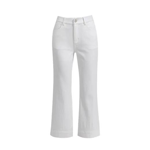 【高货xg】全新升级【铂金会员155/天猫209/差价54】(04724) 洛诗琳新款春夏九分微喇牛仔裤弹力高腰显瘦鱼尾喇叭裤 商品图4