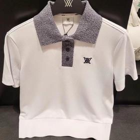 。An*家新款男款短袖上衣宽度织法材质都高密度吸汗快干M224075180