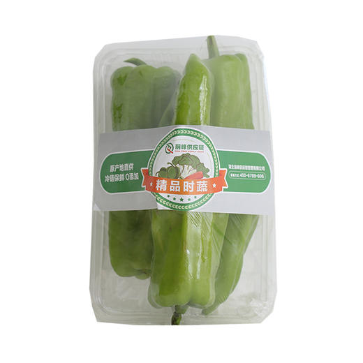 新鲜蔬菜  精品薄皮青椒 200g 商品图1
