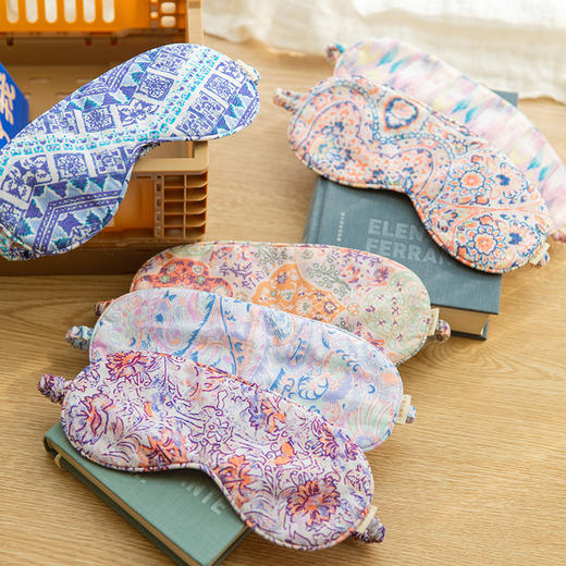 阳春小镇繁花眼罩遮光睡眠睡觉专用护眼透气舒适午休缓解疲劳成人高端 商品图3