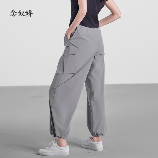 【商场同款】CNT5467 “ 工装裤” 轻薄舒适 易洗易干 减龄好穿 黑灰两色 商品图7