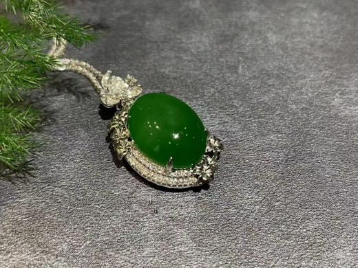 【御珠宫坊】金镶碧玉吊坠 商品图2