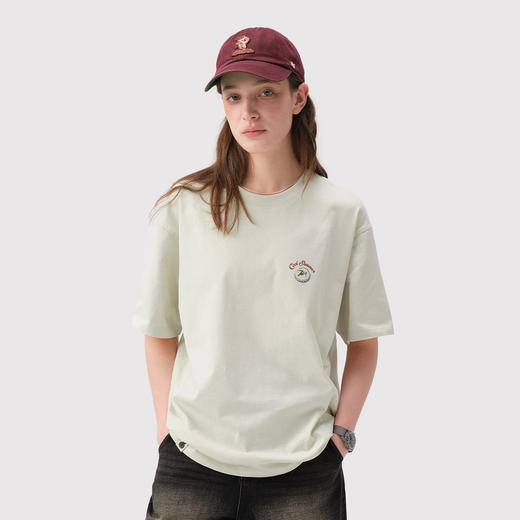 714street一打饮料复古印花短袖T恤 商品图2