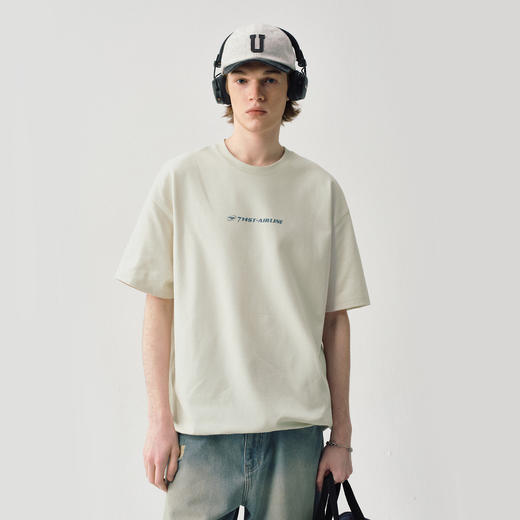 714street人物印花廓形短袖T恤 商品图2