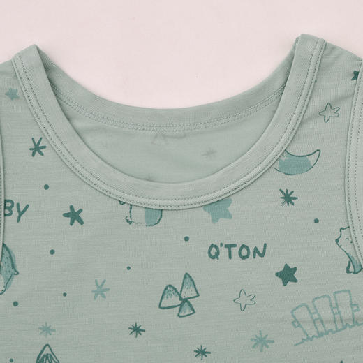 棉果果夏季男童防蚊5A抗菌舒适柔软莫代尔背心M211170425214 商品图2