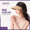 Chrissie Morris 颗里草编防晒空顶帽【YW】 商品缩略图1