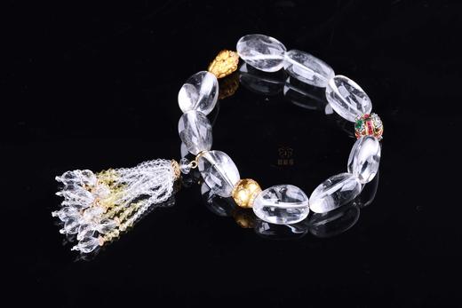 【七彩梦想】白水晶流苏手串-ZX2503061 商品图2