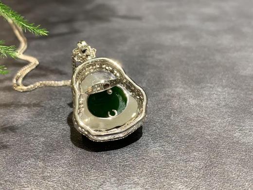 【御珠宫坊】金镶碧玉吊坠 商品图7