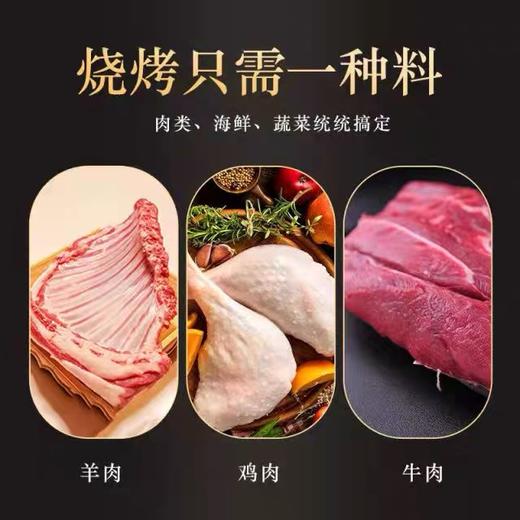 【1件起全国包邮】疆域秘烤 新疆牛羊肉串腌制料孜然风味烧烤调料（36g*4袋） 商品图1