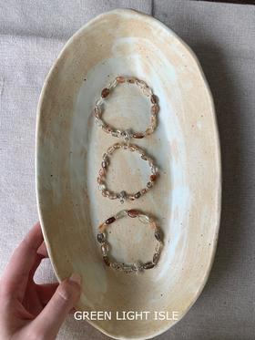 【烬凌】限量福利款 喜金水 黑金超七随形珠手串