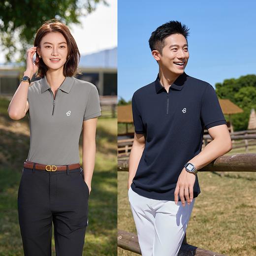 疯抢中！！【英国百年奢牌 始于1919】百富Byford商务休闲短袖POLO衫 凉爽透气 时尚百搭（男女同款） 商品图2