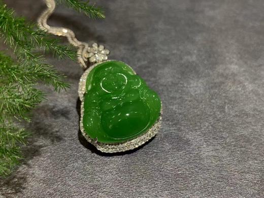 【御珠宫坊】金镶碧玉吊坠 商品图3