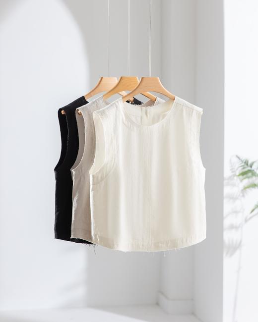 2025新款简约大方后门中马甲18115 商品图0