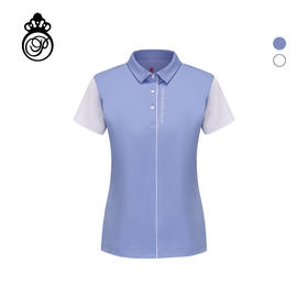BOS-301A(PROSIMON高尔夫春夏女款拼接短袖Polo衫)