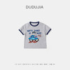 【7A抑菌】嘟嘟家男童短袖T恤夏季露营风儿童体恤夏装女童童装潮 商品缩略图4