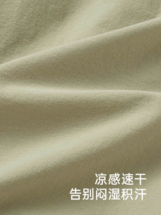 英氏儿童裤子夏季凉感速干男童中裤透气裤子2025新款YRKZJ2R019A 商品图1