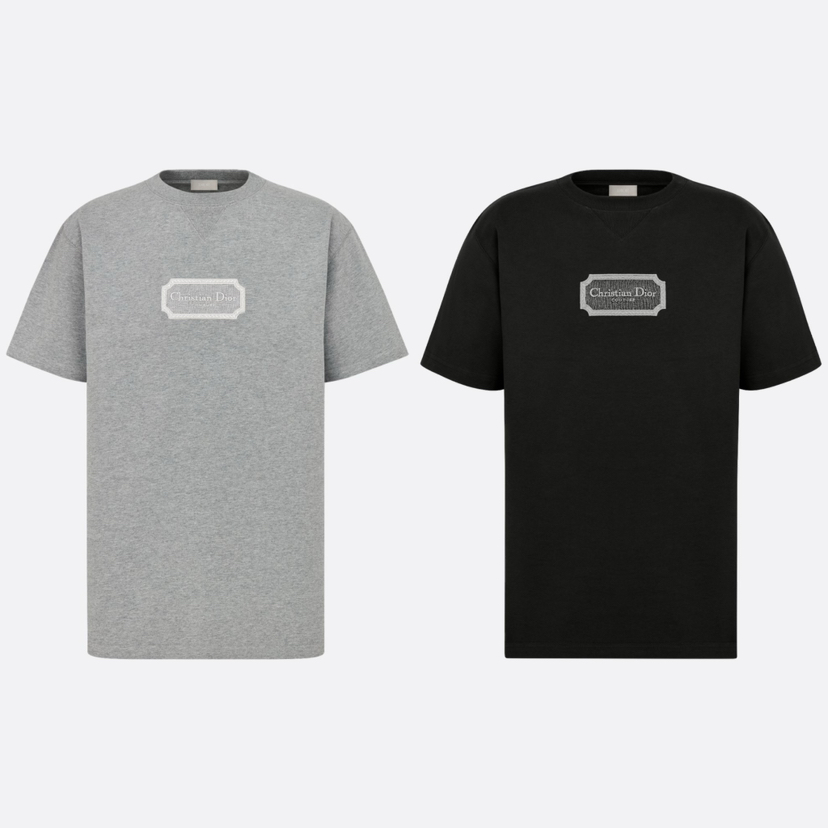 DR-T 经典徽标刺绣T恤