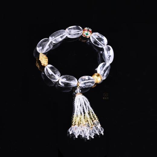 【七彩梦想】白水晶流苏手串-ZX2503061 商品图1