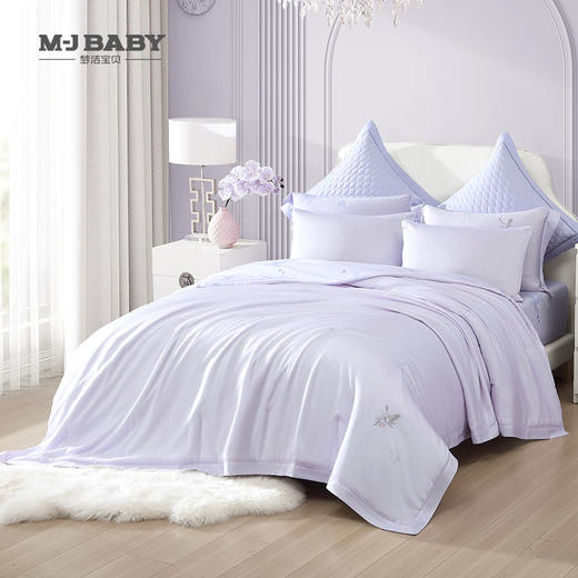 【6F】梦洁宝贝天丝棉卓萃水洗纯桑蚕丝被：福气翩翩 商品图0