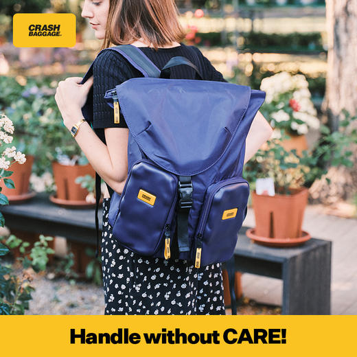 Crash Baggage EVA 双肩背包 意大利潮牌旅行女双肩包男15寸电脑书包轻便大容量 商品图1