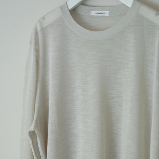 两色长袖针织T 商品图5