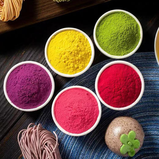 果蔬所用的蔬菜粉，菠菜粉、红甜椒粉、紫薯粉、南瓜粉、胡萝卜粉，果蔬面可用蔬菜粉 商品图0